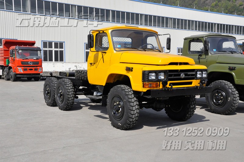 東風尖頭卡車,六驅越野底盤,EQ100底盤,專用車底盤改裝,6*6底盤,東風長頭底盤車