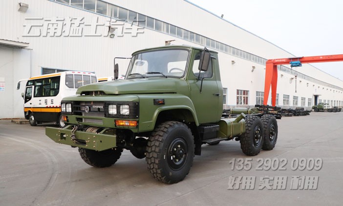 東風(fēng)EQ2082底盤,東風(fēng)六驅(qū)卡車,六驅(qū)尖頭卡車,東風(fēng)長頭底盤,6*6越野底盤,專用車底盤改裝