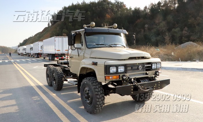 東風六驅底盤,越野卡車底盤,軍車底盤,專用車底盤,東風尖頭卡車,6*6底盤,底盤改裝工廠