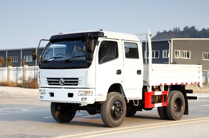 東風四驅右舵卡車出口_4*4雙排右駕輕卡貨車_全驅越野卡車定制改裝廠家