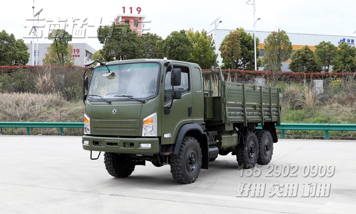 山貓卡車,平頭2082,六驅(qū)越野卡車,6*6公路運輸車,柴油運兵車,越野車改進