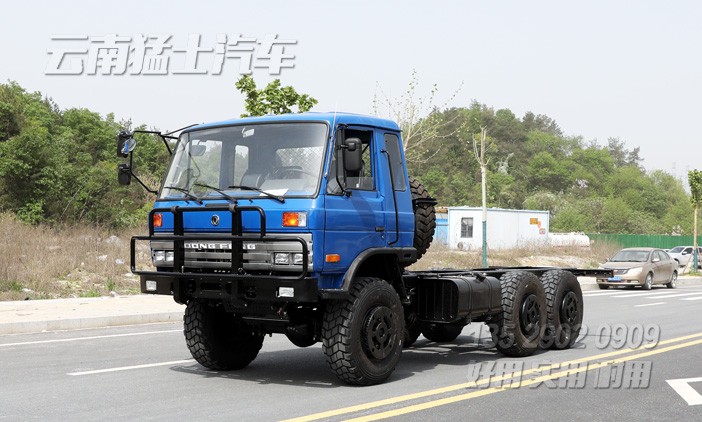 東風六驅(qū),特種車底盤,加強型越野底盤,EQ2102GJ,10噸卡車底盤,6*6底盤配置