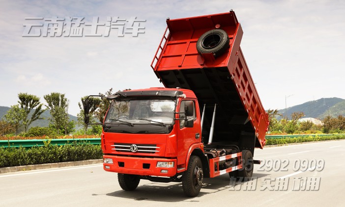 5噸自卸車,東風(fēng)輕卡自卸,出口專供卡車,東風(fēng)單排4*2,輕型自卸貨車