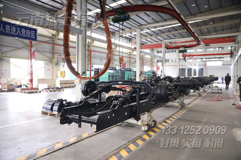 上線生產(chǎn),底盤(pán)車(chē)型,出口非洲車(chē)