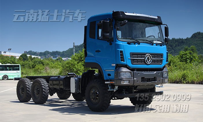 東風四驅(qū)六驅(qū),25噸越野車,六驅(qū)專用車底盤,森林山路卡車改裝