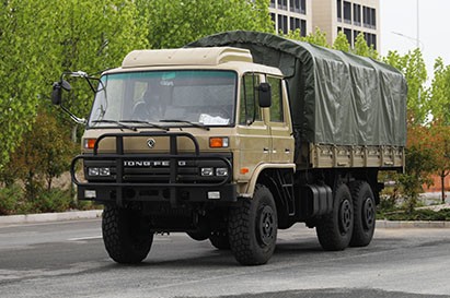 東風153雙排高配越野載貨車_EQ2102N全驅越野多功能卡車_3.5噸六驅平頭雙排柴油運輸車