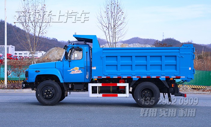 東風尖頭自卸,小排量翻斗車